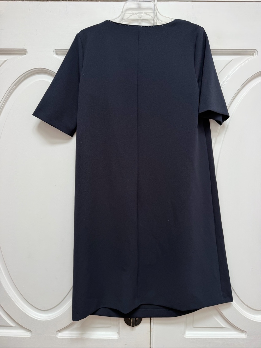 Persona by Marina Rinaldi Black Jersey Dress with Tag Detail - Picture 4 of 5